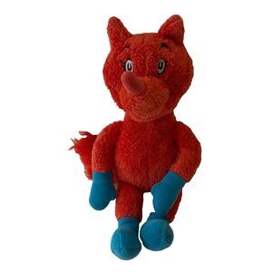 Kohl's Cares Fox In Socks Plush Stuffed Animal Red 12"